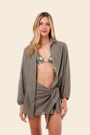 Camisa Serenity Green Malla Akumal - C18321 - Malai