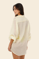 Camisa Botones Buttercream Akumal - C18358 - Malai