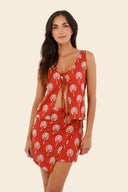 Falda Corta Sunset Palms Lala - C140360 - Malai
