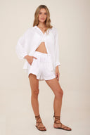 Camisa Botones Blanca Cauri - D20002 - Malai