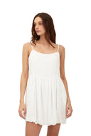 Vestido Corto Eco White Drift - D23002 - Malai