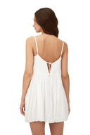 Vestido Corto Eco White Drift - D23002 - Malai