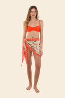 Pareo Corto Summer Palms Rooney - P18364 - Malai