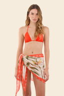 Pareo Corto Summer Palms Rooney - P18364 - Malai