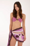 Pareo Corto Amber Leopard Rooney - P18379 - Malai