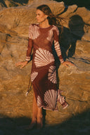 Vestido Largo Oceanía - OCEC02 - Milonga