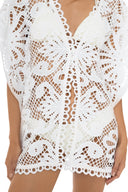 Salida De Baño Kaftan Marfil Sparkly - SEAC01 - Milonga