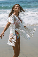 Salida De Baño Kaftan Marfil Sparkly - SEAC01 - Milonga