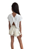 Salida de Baño Niña Ivory Kids Bloom Falda - K08326 - Malai