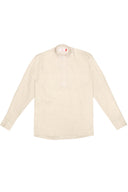 Camisa De Hombre Lino Manga Larga Neru - Blanca - Redflag