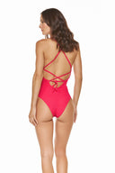 Enterizo Hawai Coral Texture Full - 24071F - Dulzamara