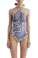 Enterizo Margarita Blue Pavoni Full - 21081F - Encantadore