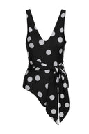 Enterizo Vero Dots Black - 2212OF - Encantadore
