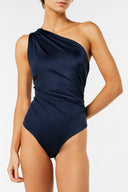Enterizo Un Hombro Vita Navy Full - 2411OF - Encantadore