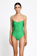 Enterizo Monique Green Full - 2707OF - Encantadore