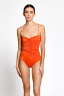 Enterizo Monique Orange Full - 2764OF - Encantadore