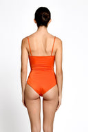 Enterizo Monique Orange Full - 2764OF - Encantadore