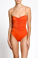 Enterizo Monique Orange Full - 2764OF - Encantadore