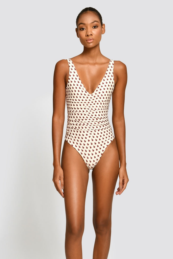 Enterizo Giulia Mollis Red Full - 2914OF - Encantadore