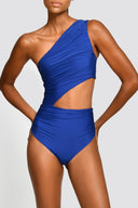 Enterizo Un Hombro Diana Blue Lira - 2980O - Encantadore