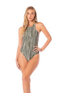 Enterizo Cuello Alto Blas Green Lines - 94023 - Kibys