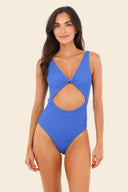 Enterizo Textured Wave Sunny Blue Twix - O29245 - Malai