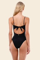 Enterizo Trikini Black Concha - O38001 - Malai