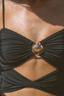 Enterizo Trikini Black Concha - O38001 - Malai