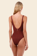 Enterizo Textured Barn Red Tag - O40339 - Malai