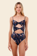 Enterizo Trikini Wild Folliage Wavelet - O42319 - Malai