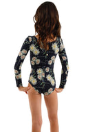 Girl's Jumpsuit with Sleeves Alive Bloom Nilo - K01148 - Malai