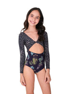 Enterizo Manga Larga Niña Fungi Forest Twix - K34246 - Malai