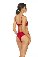 Bikini Panty Básico Cobre Carmesí Full - 24718F - Dulzamara