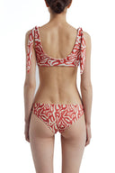 Bikini Bralette Zhara Coral Domus Panty - 21274B - Encantadore
