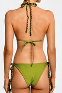 Bikini Top Triangulo Verde Bimori Rana Green - 2522T - Encantadore