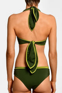 Bikini Top Triángulo Verde Sandy Rana Green - 2523T - Encantadore