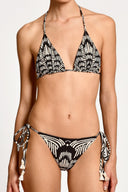 Bikini Top Triángulo Bimori Midnight Shells - 2653T - Encantadore