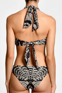 Bikini Top Strapless Gabriela Midnight Shells - 2654T - Encantadore