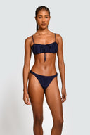 Bikini Panty Básico Gianna Navy - 2808B - Encantadore