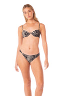 Bikini Panty Básico Orchid Black Corals - 93874 - Kibys