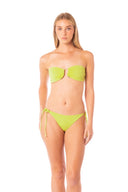 Bikini Top Strapless Alix Yellow Lime - 94106 - Kibys