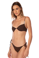 Bikini Panty Amarre Zoe Moderate Cocoa Dust - 94974 - Kibys