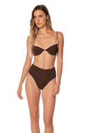 Bikini Panty Alto Izzie Moderate Cocoa Dust - 94984 - Kibys