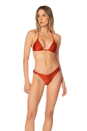 Bikini Top Triángulo Maui Terracota - 95826 - Kibys
