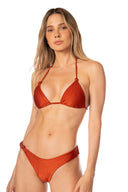 Bikini Top Triángulo Maui Terracota - 95826 - Kibys