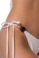 Bikini Panty Amarre Candy Moderate Blanco Blush Coast - 96484 - Kibys