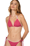 Bikini Top Triángulo Maui Pink Latitudes - 97266 - Kibys