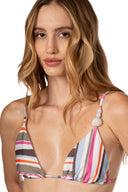 Bikini Top Triángulo Maira Pink Latitudes - 97296 - Kibys