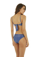 Bikini Panty Blue Glimmer Mazu - B21270- Malai