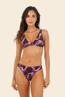 Bikini Panty Básico Brush Flame Classy - B27349 - Malai